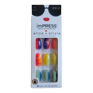 imPRESS Press-On Manicure alice+olivia by stacey bendet limited edition NIB